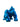 Chrome Gorilla Blauw