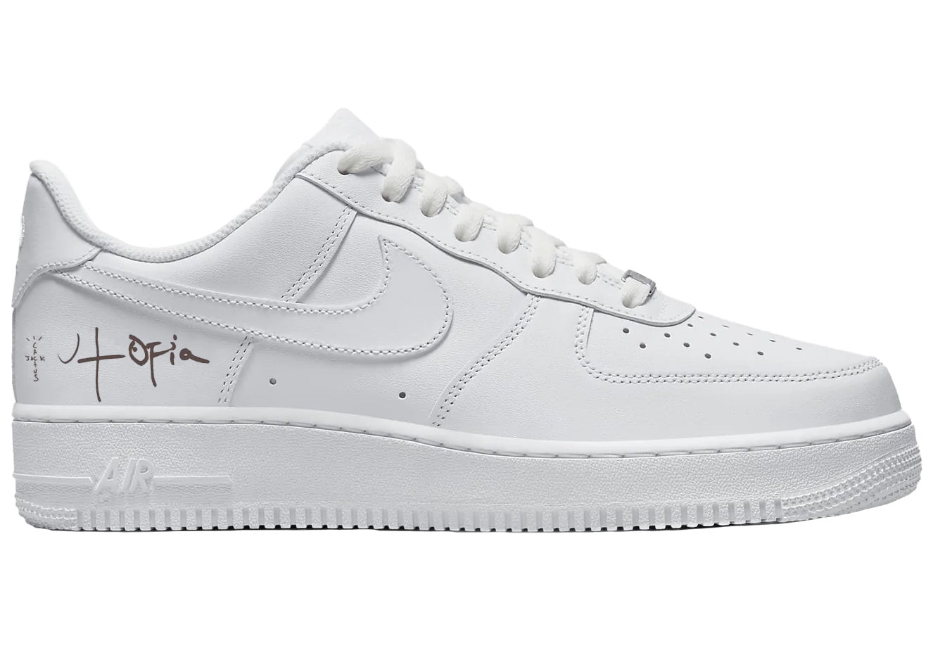 white travis scott air force 1