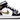 Jordan 1 Mid Patent Black White Gold (GS)